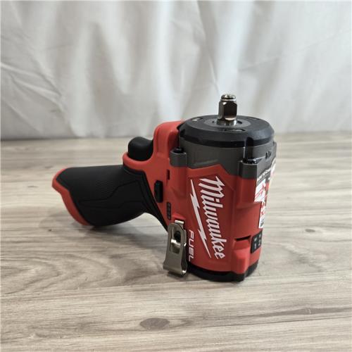 AS-IS Milwaukee M12 FUEL M12 3/8 in. Cordless High Torque Impact Wrench (Tool-Only)