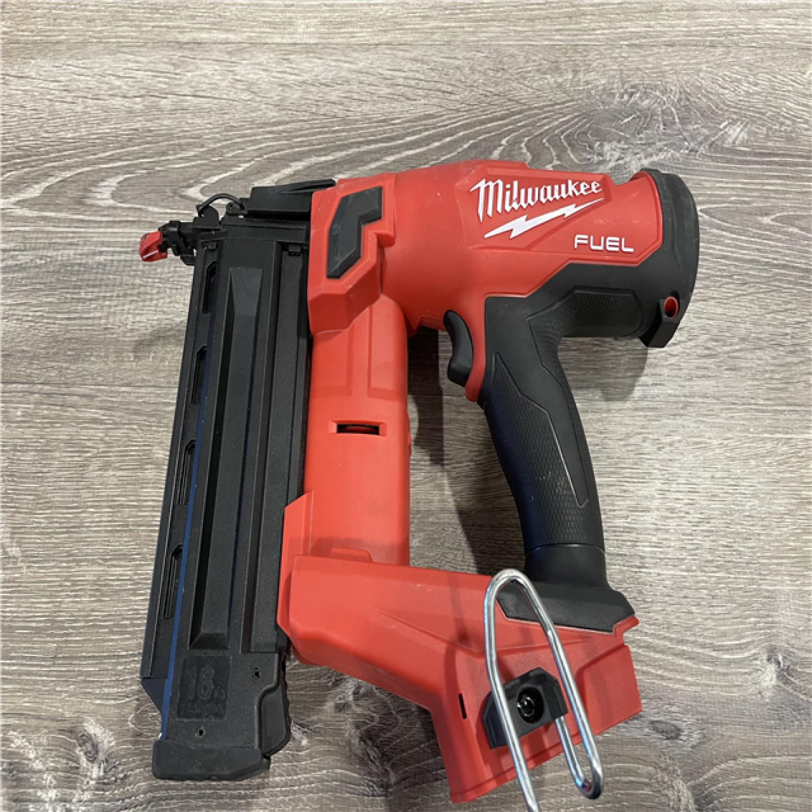 AS-IS Milwaukee FUEL 18-Volt Lithium-Ion Brushless Cordless Gen II 18-Gauge Brad Nailer (Tool-Only)