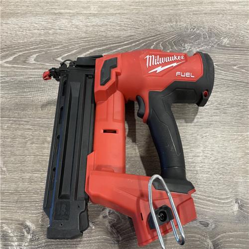 AS-IS Milwaukee FUEL 18-Volt Lithium-Ion Brushless Cordless Gen II 18-Gauge Brad Nailer (Tool-Only)
