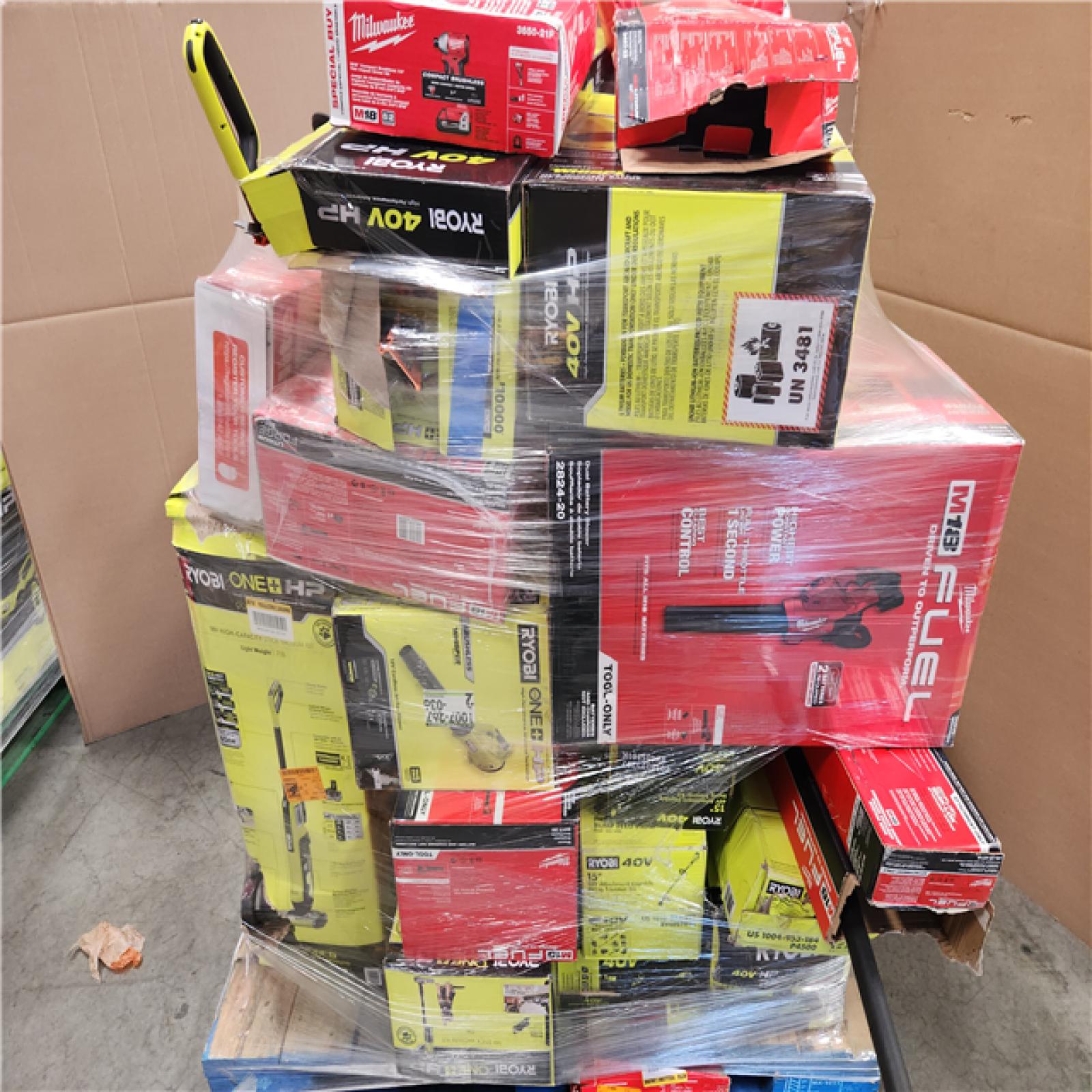 CALIFORNIA AS-IS TOOL PALLET