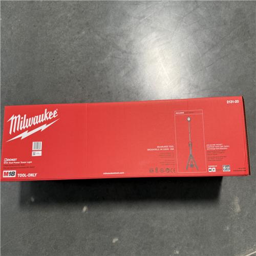 California NEW Milwaukee M18 Rocket Dual Power Tower Light (No Battery)