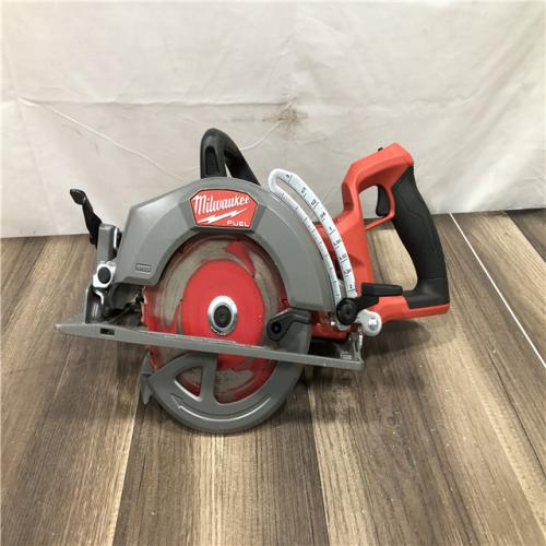 AS-IS Milwaukee FUEL 18V Lithium-Ion Cordless 7-1/4 in. Rear Handle Circular Saw (Tool-Only)