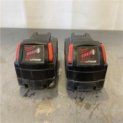AS-IS - Milwaukee M18 18-Volt Lithium-Ion XC Starter Kit with Two 5.0Ah Batteries and Charger
