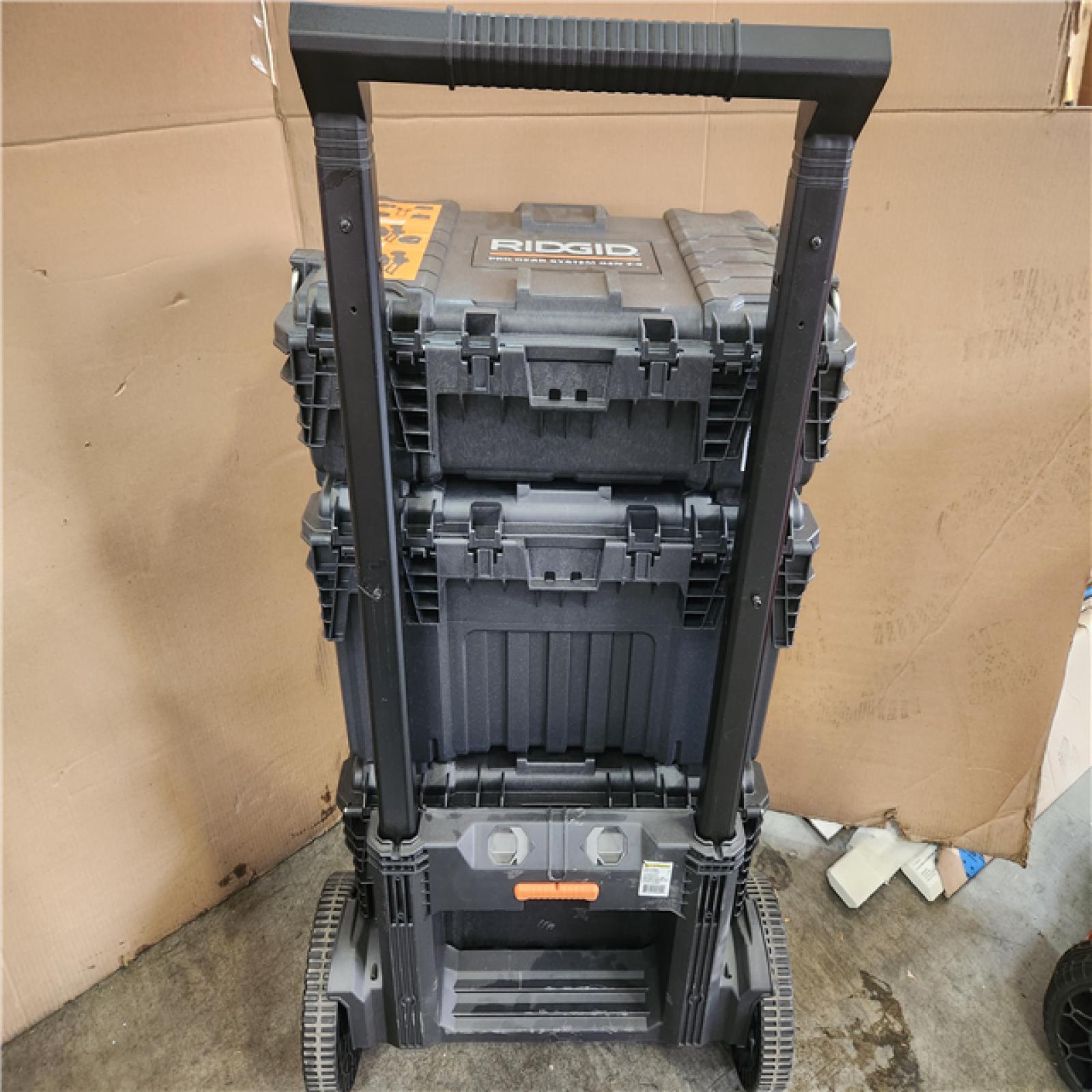 Phoenix NEW RIDGID Pro Gear System Gen 2.0 Stackable Rolling Tool Box   22 in. Heavy Duty Tool Box  and Compact Tool Box