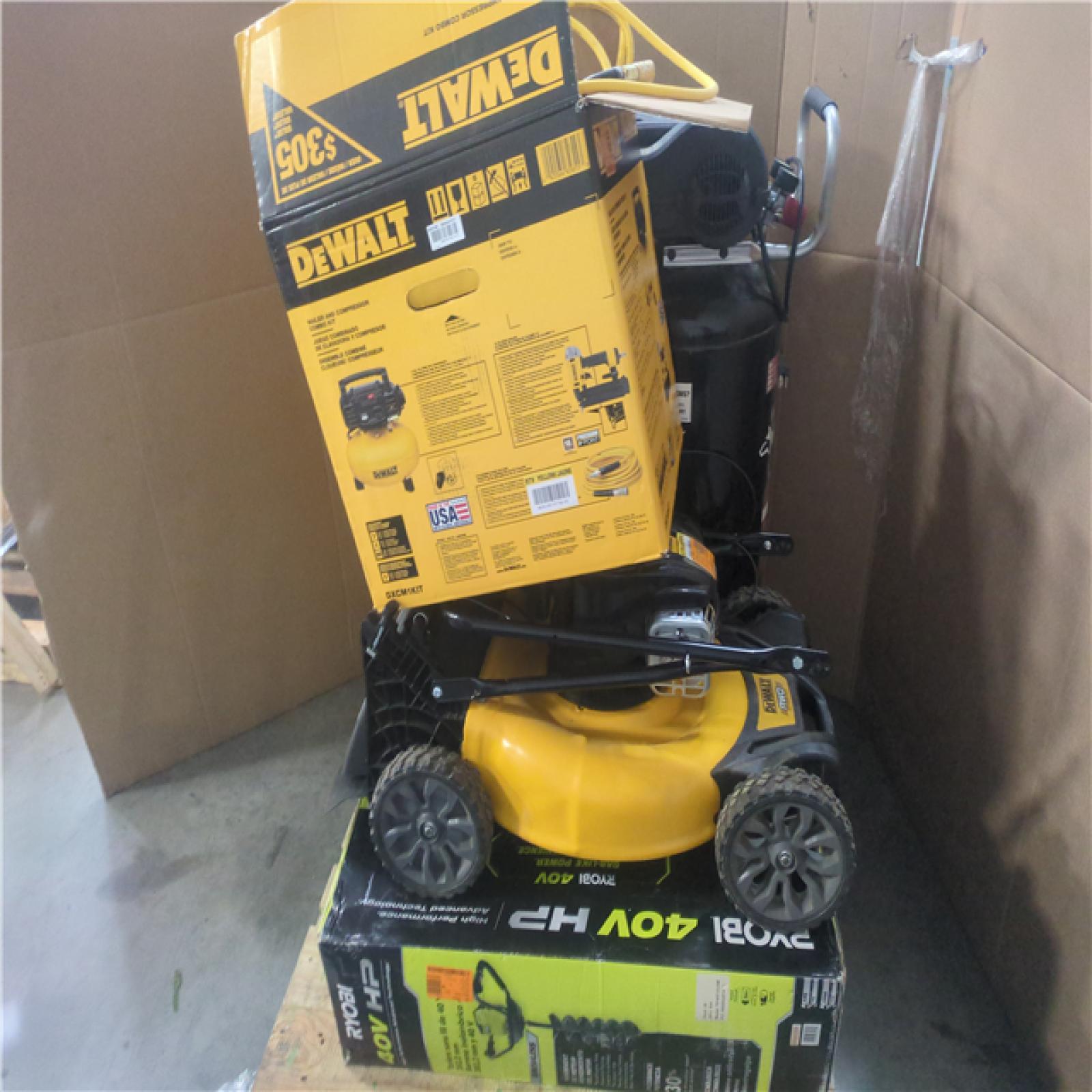 CALIFORNIA AS-IS OUTDOOR POWER EQUIPMENT