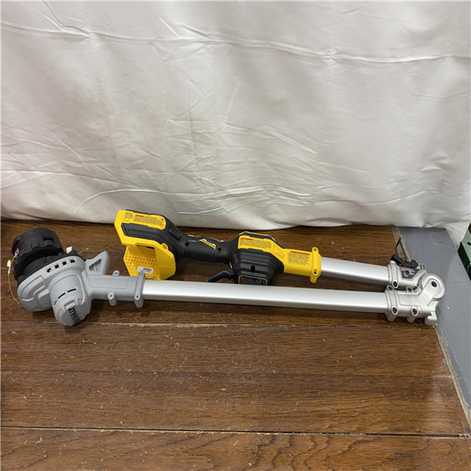 AS-IS DeWalt 20V MAX 14 in. Brushless Cordless Battery Powered Foldable String Trimmer Kit with (1) 5 Ah Battery & Charger