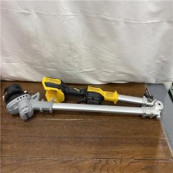 AS-IS DeWalt 20V MAX 14 in. Brushless Cordless Battery Powered Foldable String Trimmer Kit with (1) 5 Ah Battery & Charger