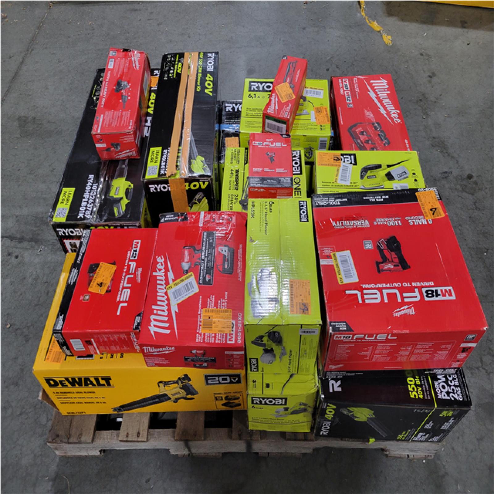 CALIFORNIA AS-IS TOOL PALLET