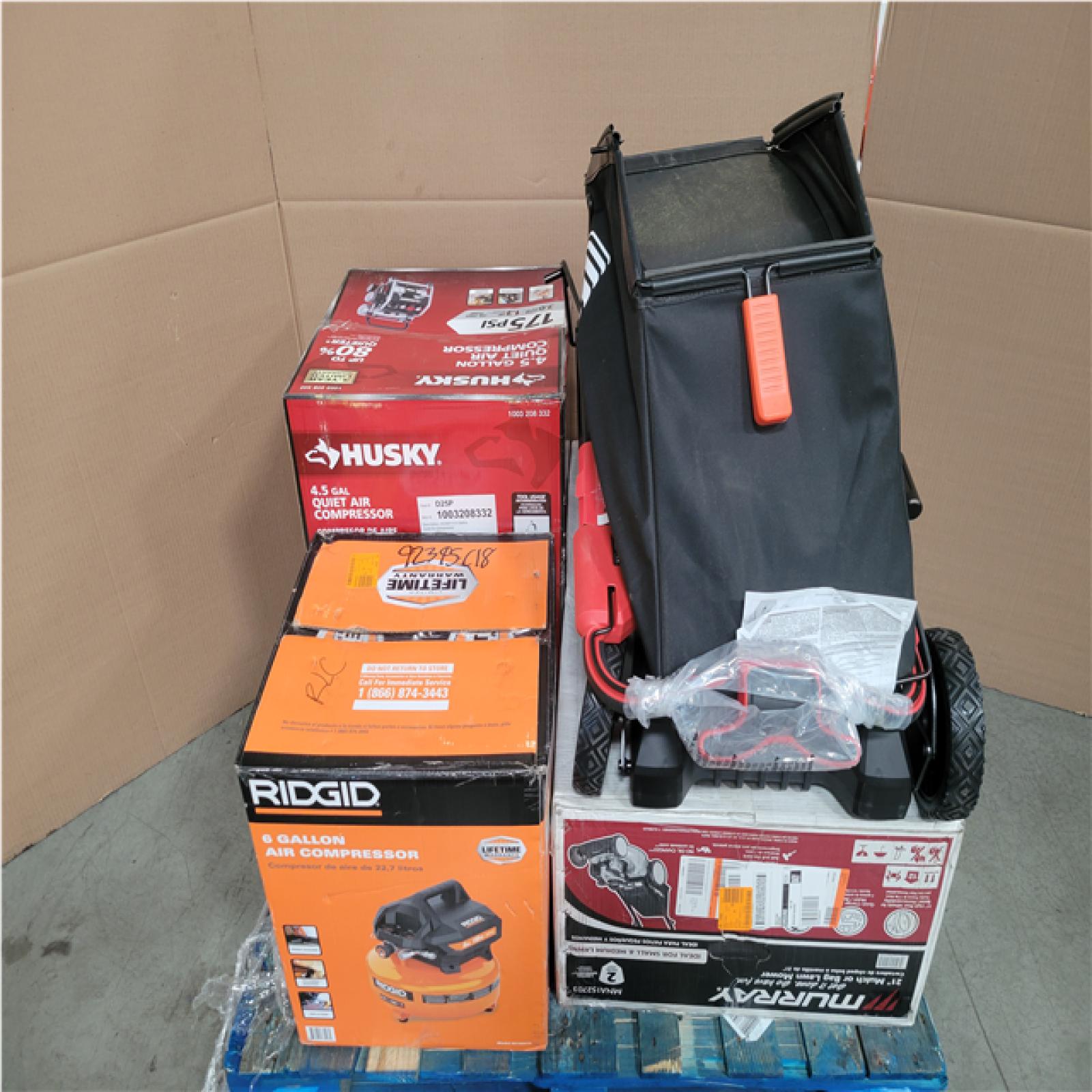CALIFORNIA AS-IS OUTDOOR POWER EQUIPMENT