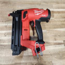 HOUSTON LOCATION - AS-IS (APPEARS LIKE NEW) Milwaukee FUEL 18-Volt Lithium-Ion Brushless Cordless Gen II 18-Gauge Brad Nailer (Tool-Only)