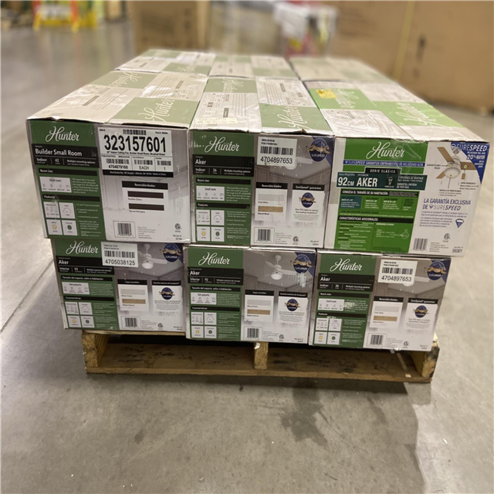 DALLAS LOCATION - CEILING FANS (12 UNITS)