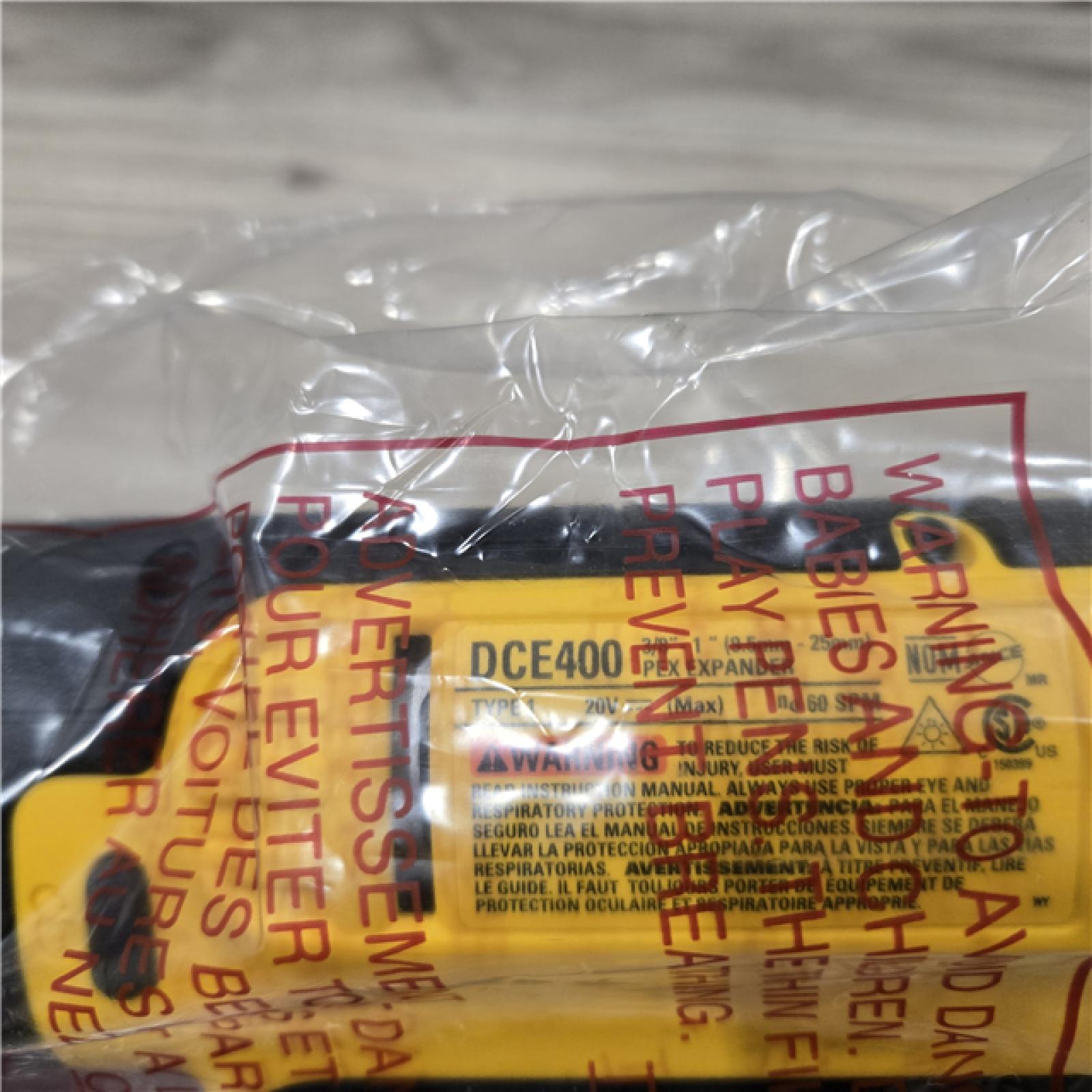 AS-IS DEWALT Cordless Expansion Tool (Tool-Only) 20V MAX 20V DCE400B