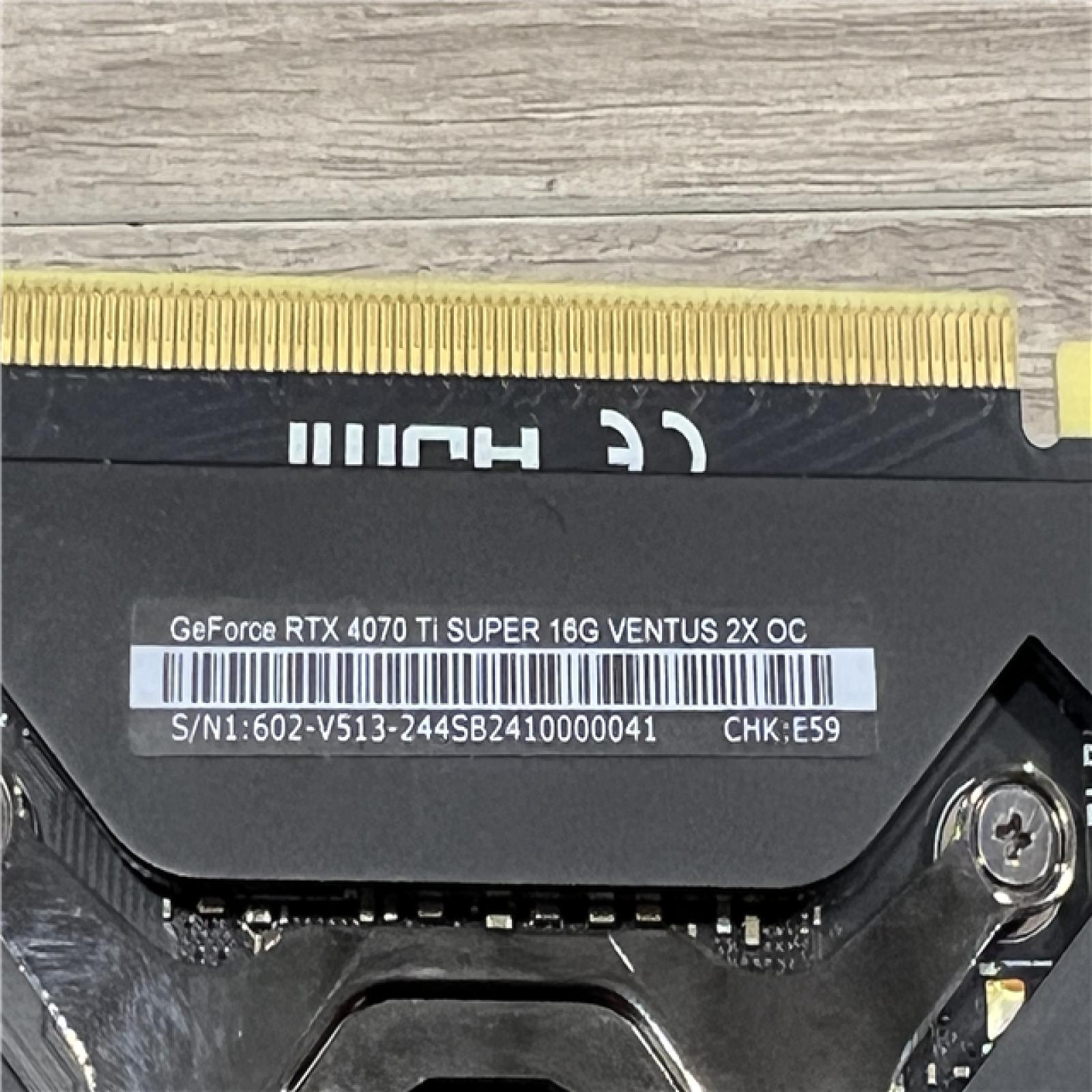 AS-IS ASUS Dual GeForce RTX™ 4070 Ti Super OC Edition