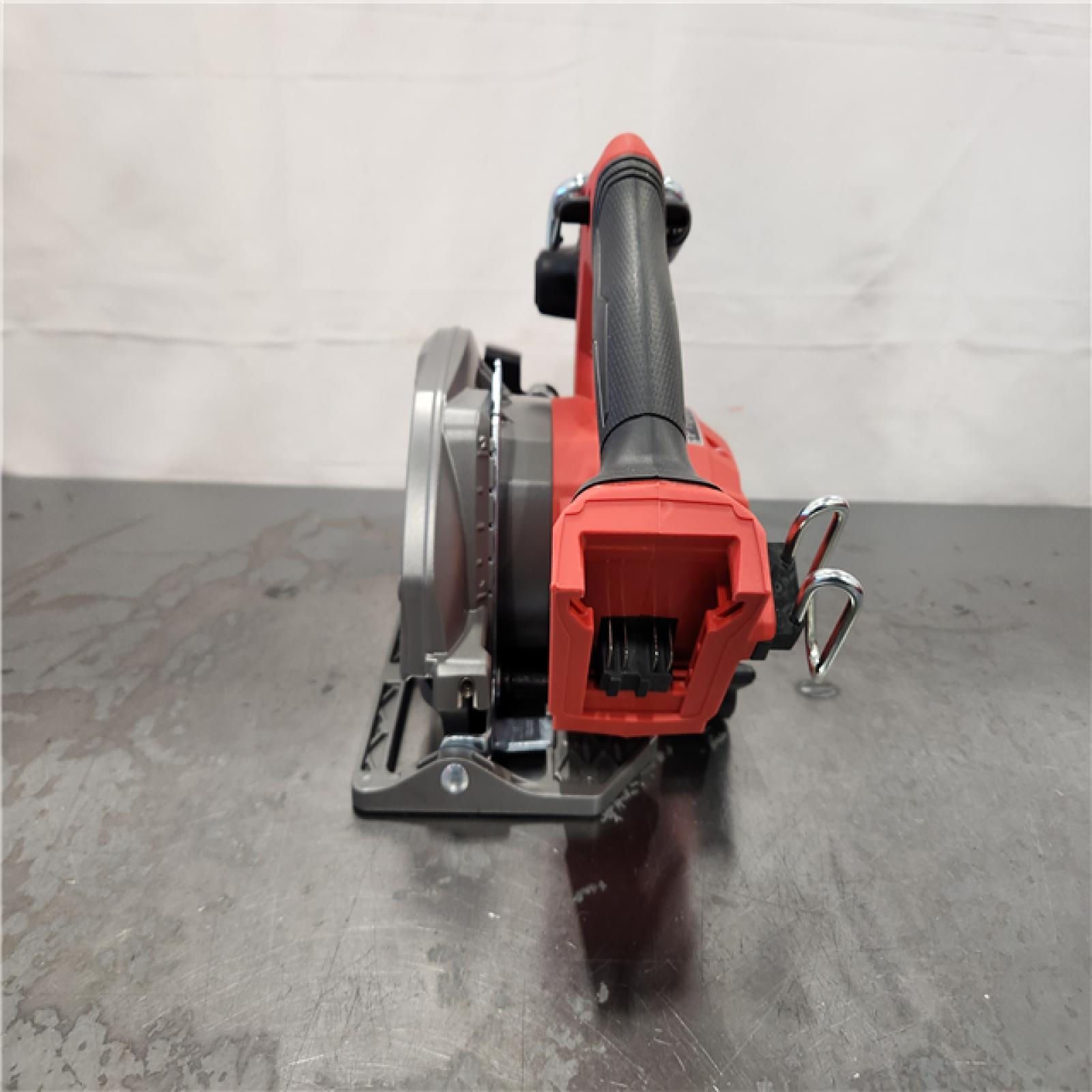 AS-IS- Milwaukee FUEL 18V Lithium-Ion Brushless Cordless 6-1/2 in. Circular Saw (Tool-Only)