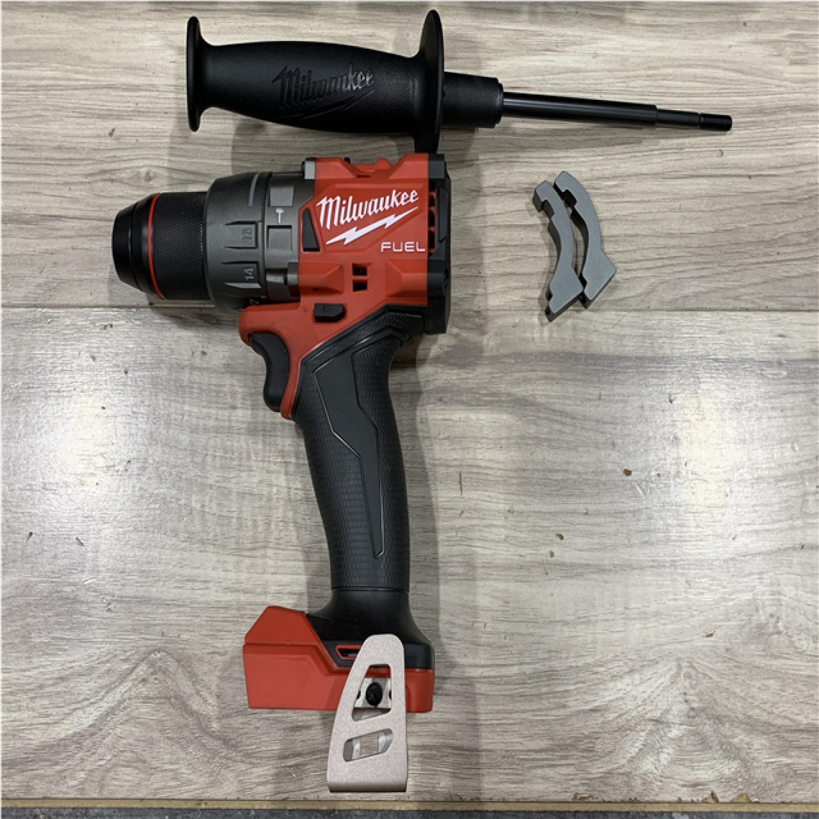 AS-IS Milwaukee FUEL 18V Lithium-Ion Brushless Cordless Hammer Drill and Impact Driver Combo Kit