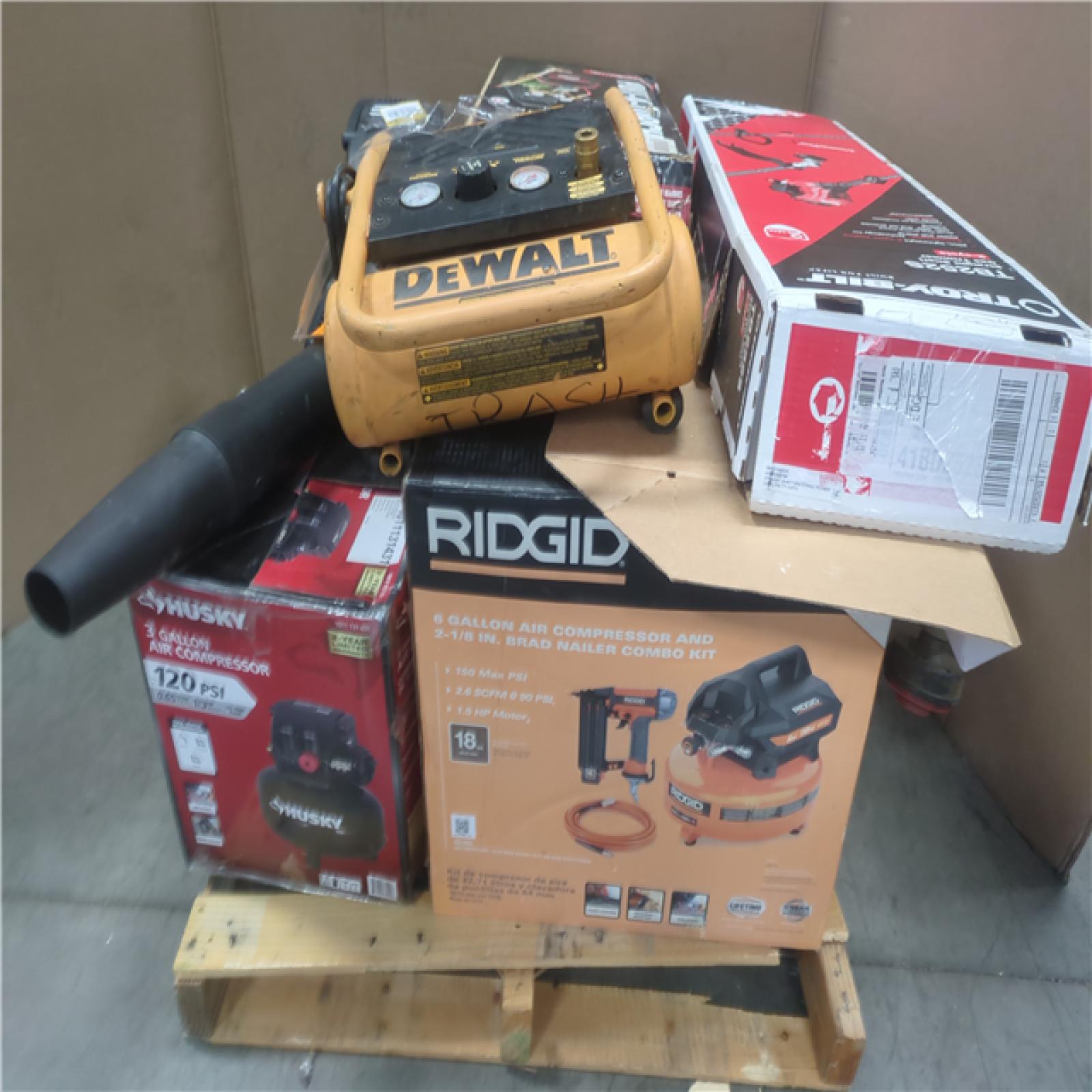 California AS-IS OUTDOOR POWER EQUIPMENT
