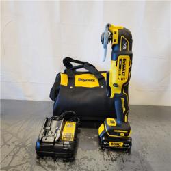 AS-IS- DEWALT 20V MAX XR Cordless Brushless 3-Speed Oscillating Multi Tool Kit