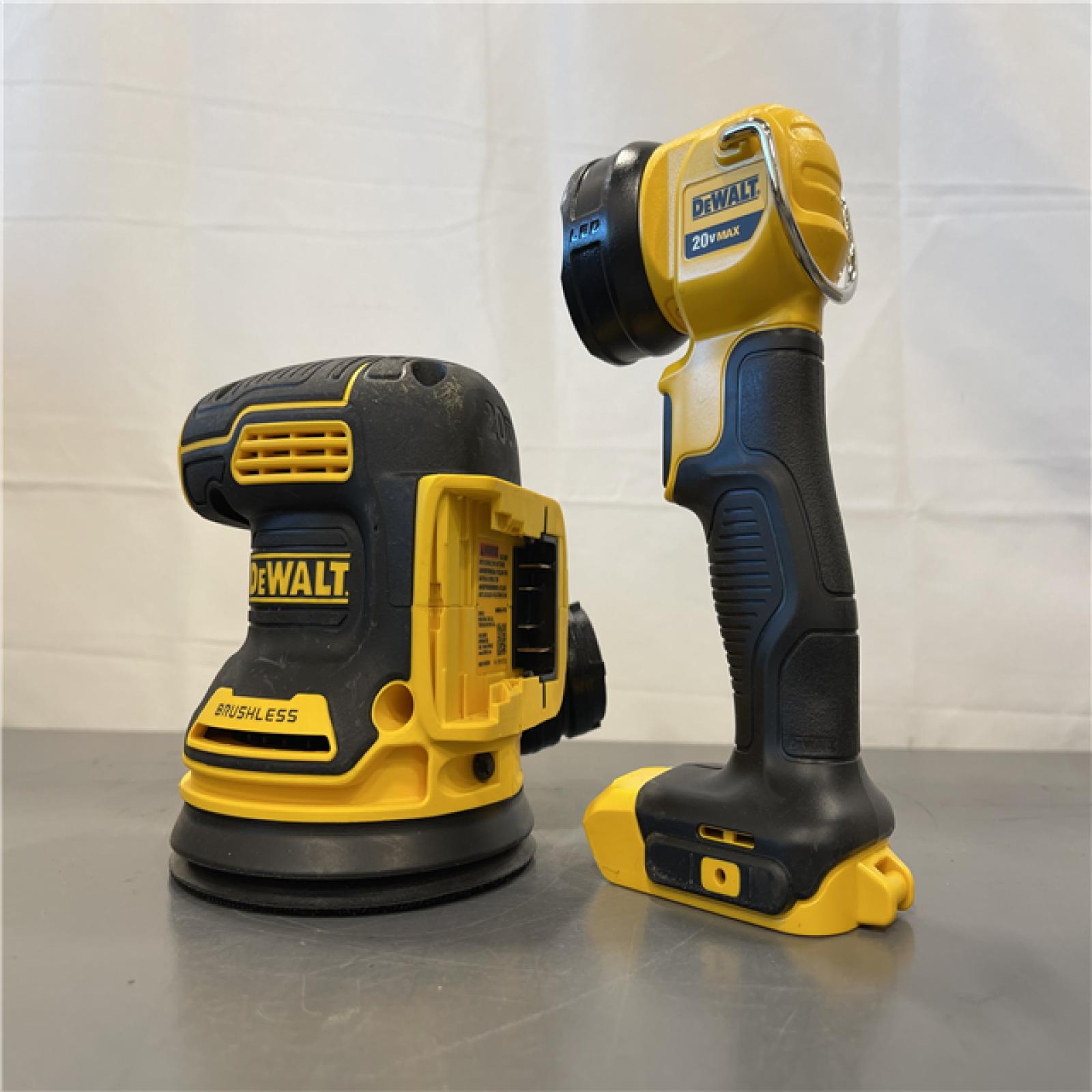 AS-IS - DEWALT 20-Volt MAX Lithium-Ion Cordless 7-Tool Combo Kit with 2.0 Ah Battery, 5.0 Ah Battery and Charger