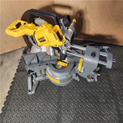 HOUSTON LOCATION - AS-IS (APPEARS LIKE NEW) DEWALT 60V Lithium-Ion 12 in. Cordless Sliding Miter Saw Kit with 9.0Ah Battery Pack