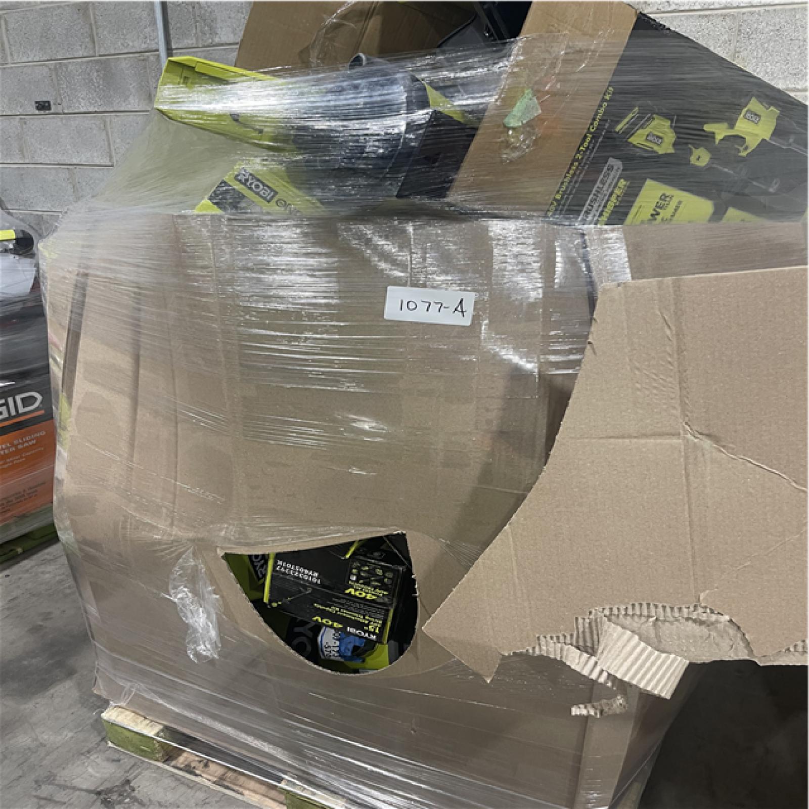 Pittston Location As-Is Power Tools Partial Truckload (11 Pallets) 1077-A