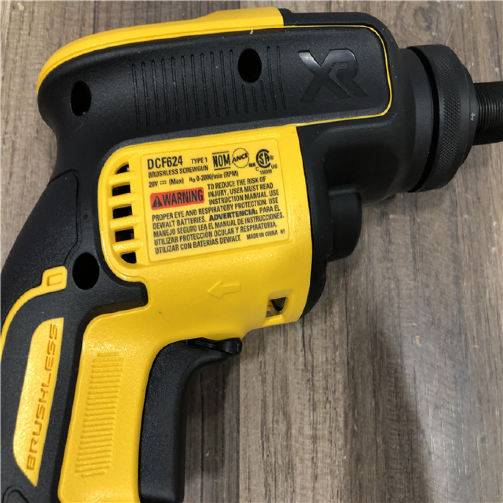 AS-IS DEWALT 20V MAX XR Cordless Brushless Drywall Screw Gun Threaded Clutch Housing (Tool Only)