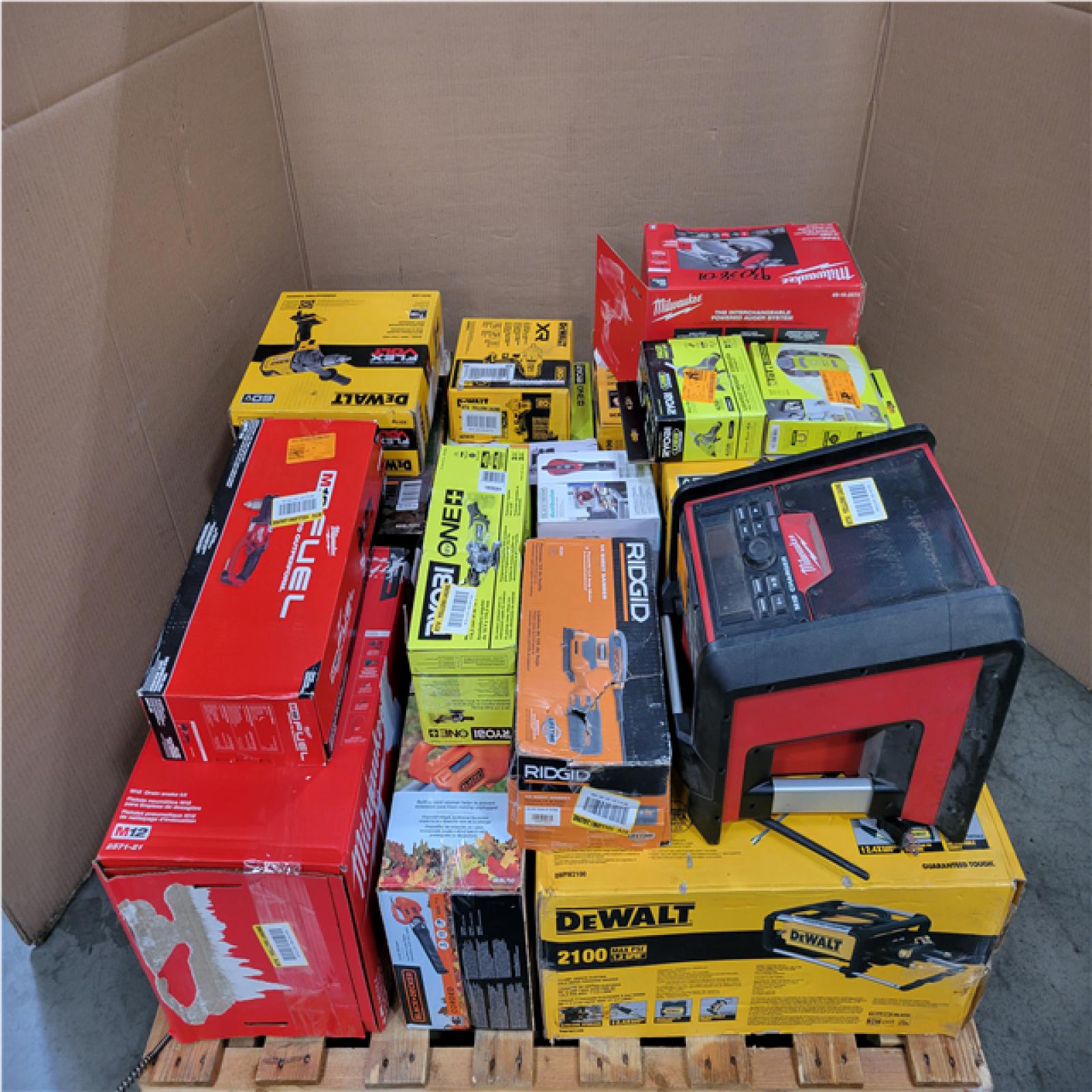 CALIFORNIA AS-IS TOOL PALLET