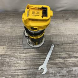 AS-IS DEWALT 20V MAX XR Cordless Brushless Fixed Base Compact Router (Tool Only)