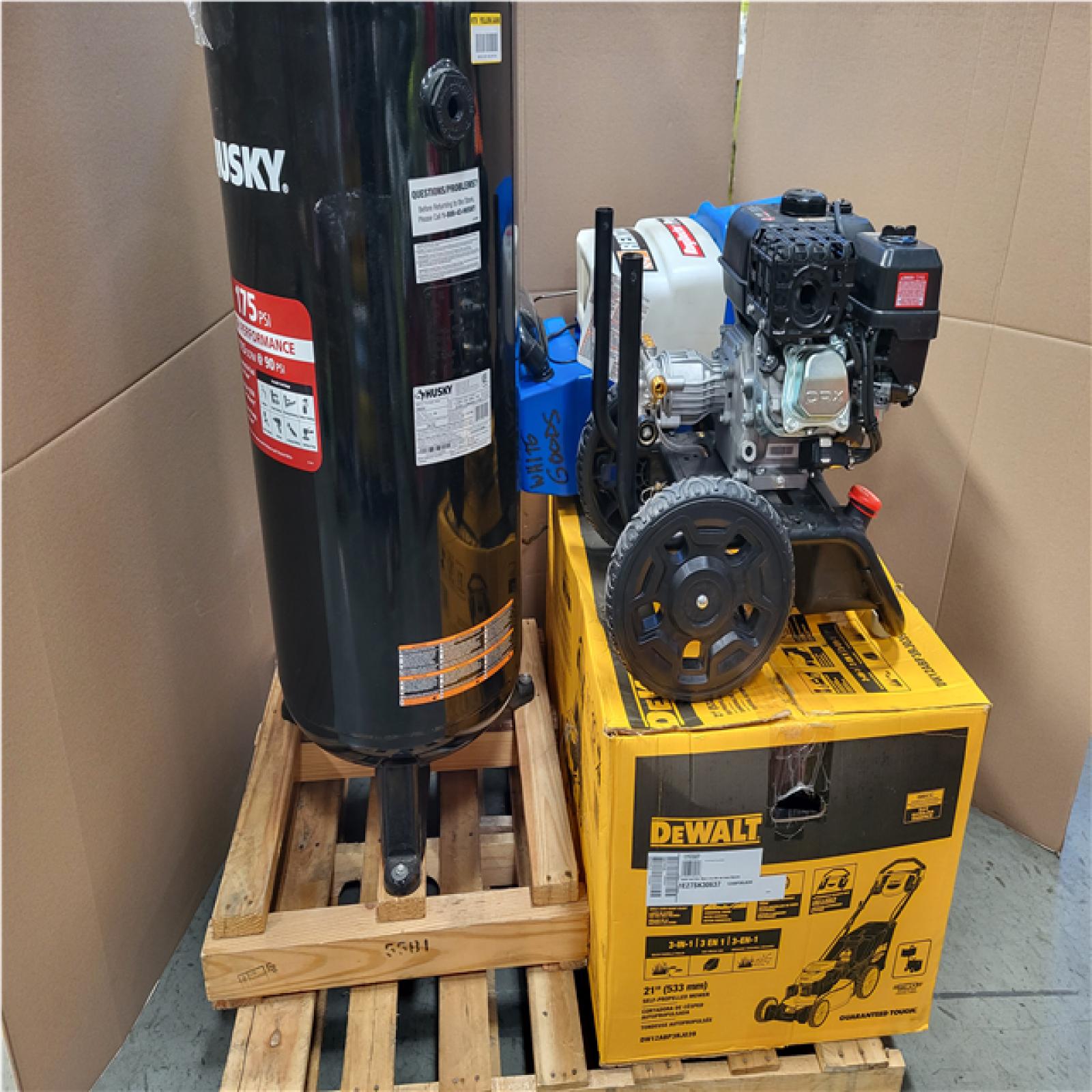 CALIFORNIA AS-IS OUTDOOR POWER EQUIPMENT