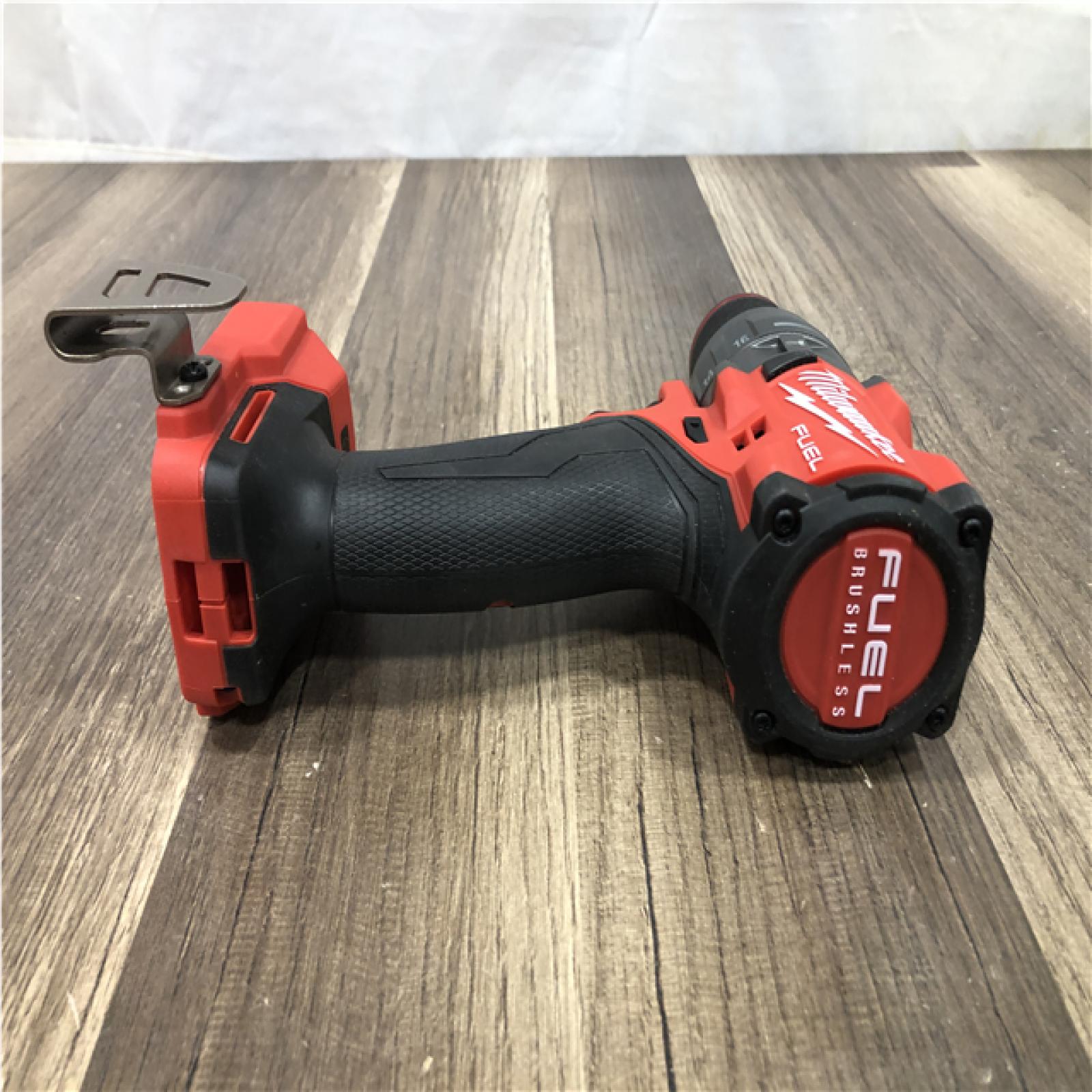 AS-IS Milwaukee FUEL 18V Lithium-Ion Brushless Cordless 1/2 in. Hammer Drill/Driver (Tool-Only)