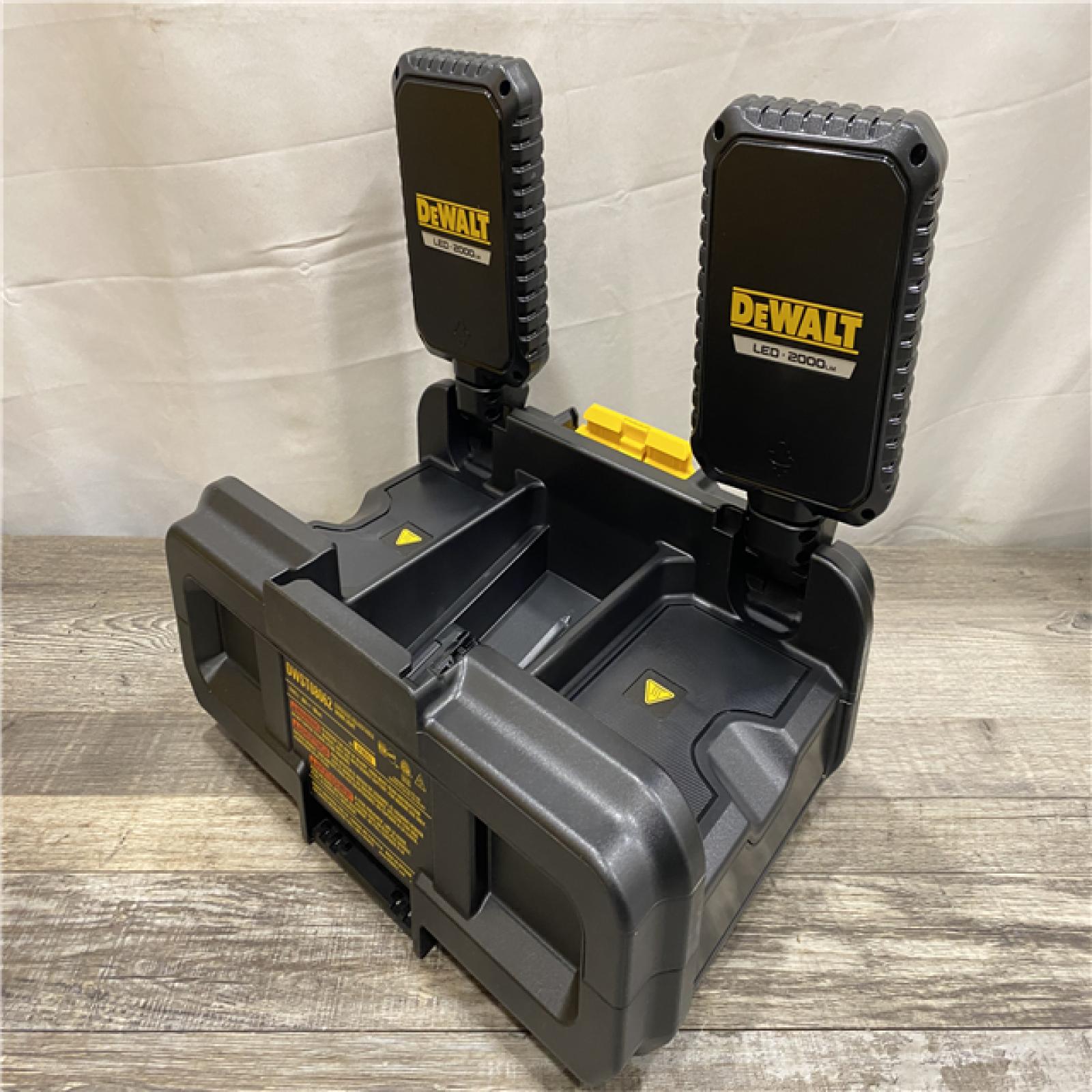 AS-IS DEWALT Tough System 2.0 Flex Volt 20V/60V Cordless LED Adjustable Work Light