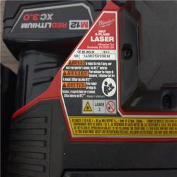 California AS-IS Milwaukee M12 Green 360 degree 3-Plane Laser Kit