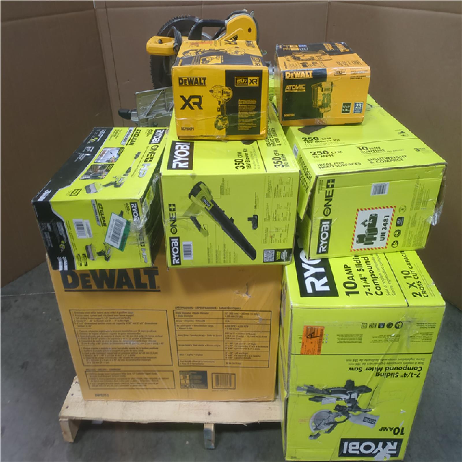 CALIFORNIA AS-IS TOOL PALLET