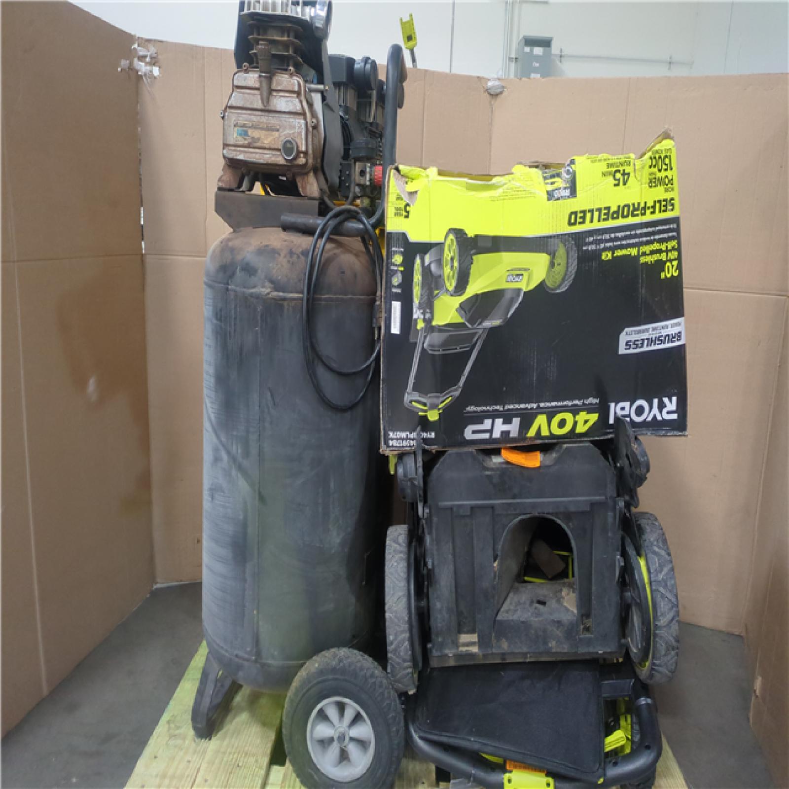 CALIFORNIA AS-IS OUTDOOR POWER EQUIPMENT