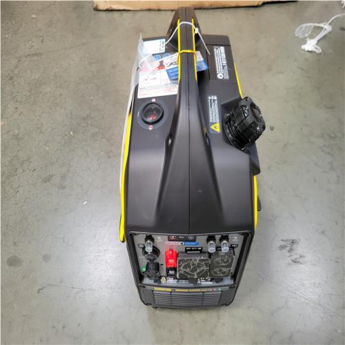 CALIFORNIA NEW CHAMPION 4500/3500-Watt Electric Start Gasoline/Propane Powered Dual Fuel Inverter Generator with Quiet Technology and CO Shield