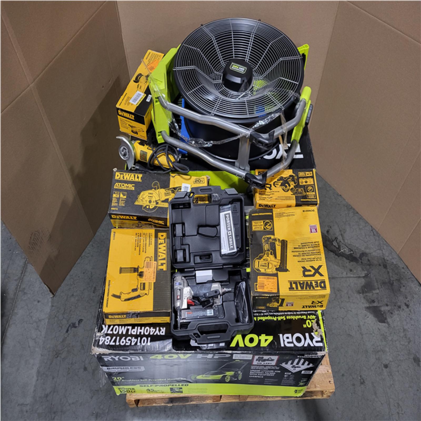 CALIFORNIA AS-IS TOOL PALLET