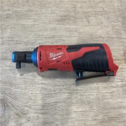 AS-IS Milwaukee 12V Lithium-Ion Cordless 3/8 in. Ratchet (Tool-Only)
