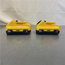 AS-IS - DeWalt 20V MAX Compact Lithium-Ion 3.0Ah Battery Pack (2 Pack)