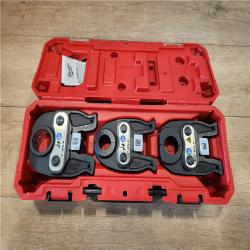 AS-IS- Milwaukee 1/2-in-1-in IPS-P Press Jaw Kit for M12 FORCE LOGIC Press Tool