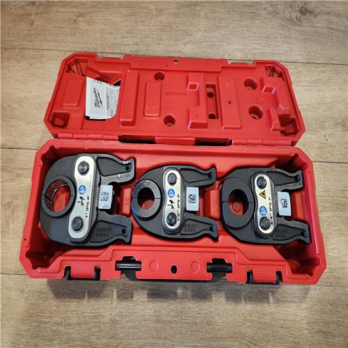 AS-IS- Milwaukee 1/2-in-1-in IPS-P Press Jaw Kit for M12 FORCE LOGIC Press Tool