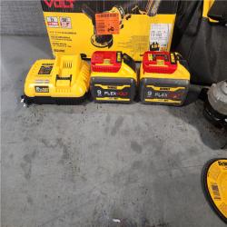 HOUSTON LOCATION - AS-IS DeWalt Flexvolt 60V Max Cordless Grinder  4.5 in; 6 in  Kit  1 KT (115-DCG418X2)