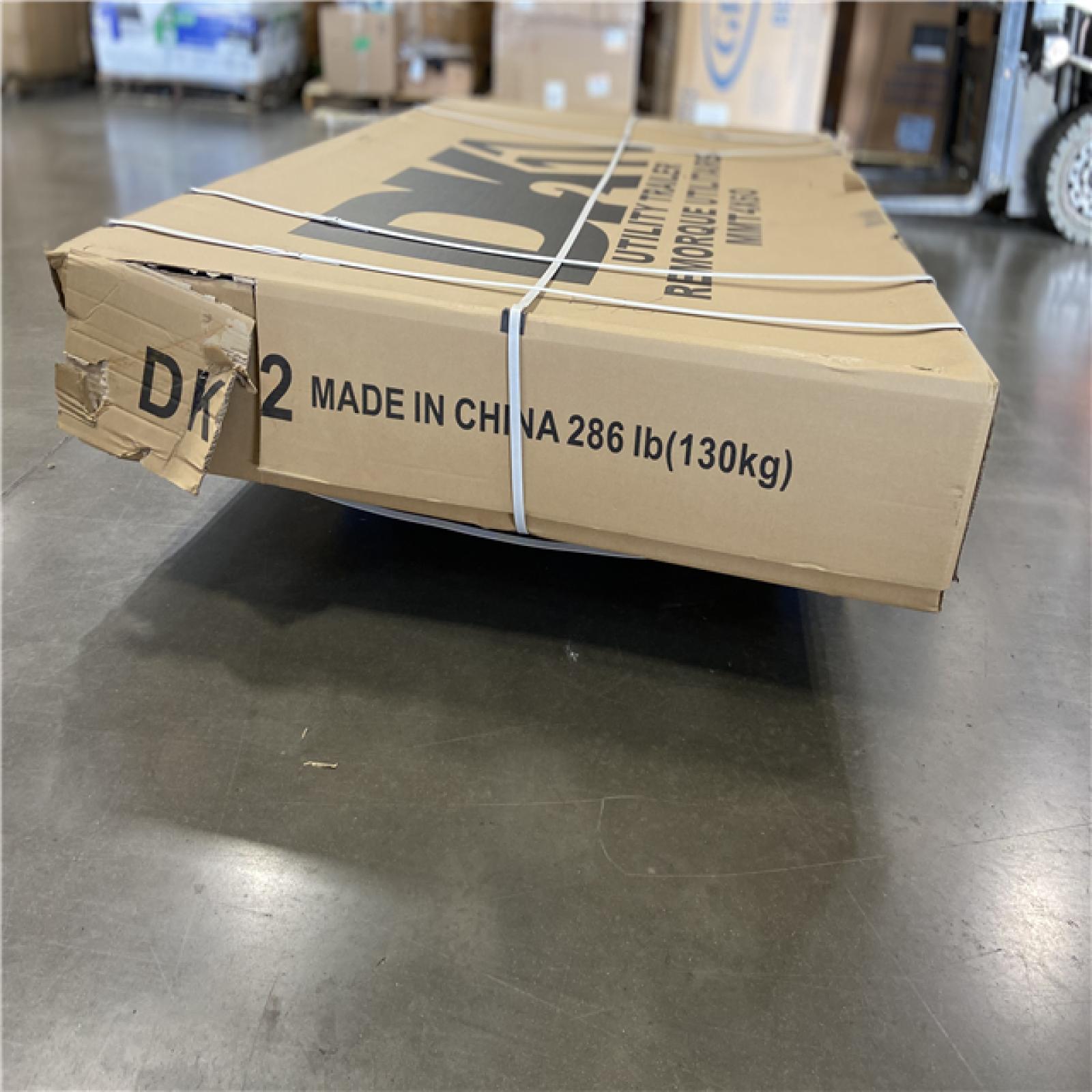 DALLAS LOCATION - DK2 by Marlon MMT4X6O 4 ft. x 6 ft. Single Axle Open Rail Utility Trailer | 1,314-lb Capacity with Ramp Gate