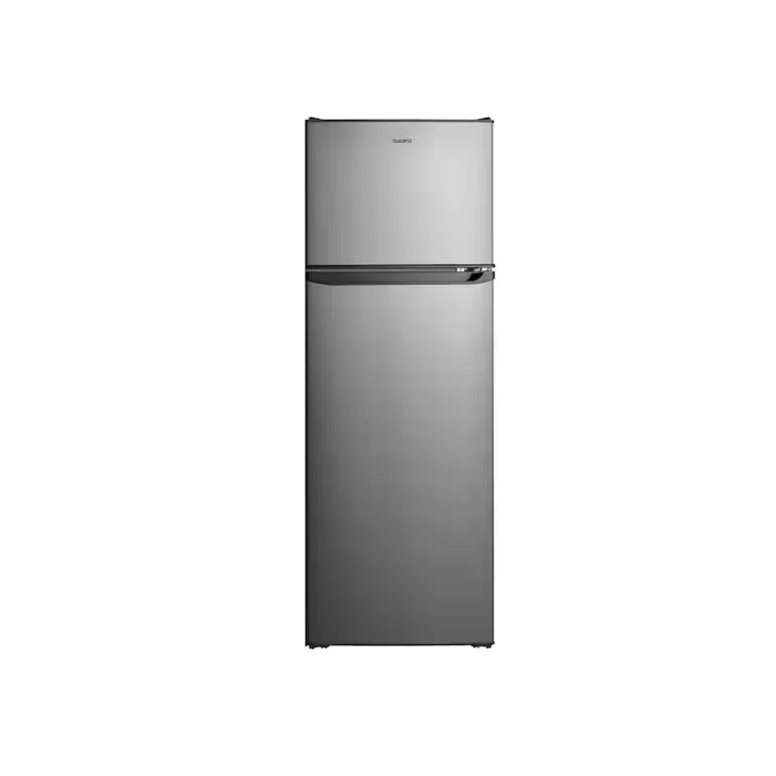 DALLAS LOCATION- Galanz 12 cu. ft. Top Freezer Refrigerator with Dual Door  Frost Free in Stainless Steel PALLET-(2 UNITS)
