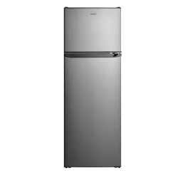 DALLAS LOCATION- Galanz 12 cu. ft. Top Freezer Refrigerator with Dual Door  Frost Free in Stainless Steel PALLET-(2 UNITS)