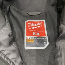 AS-IS Milwaukee Men's X-Large 12V Lithium-Ion Cordless TOUGHSHELL Black Heated Jacket (Jacket Only)