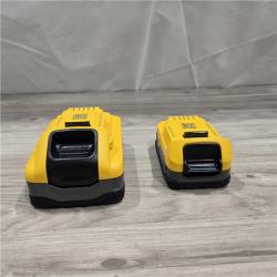 AS-IS Dewalt DCBP315-2C 20V MAX POWERSTACK Lithium-Ion Batteries and Charger Starter Kit