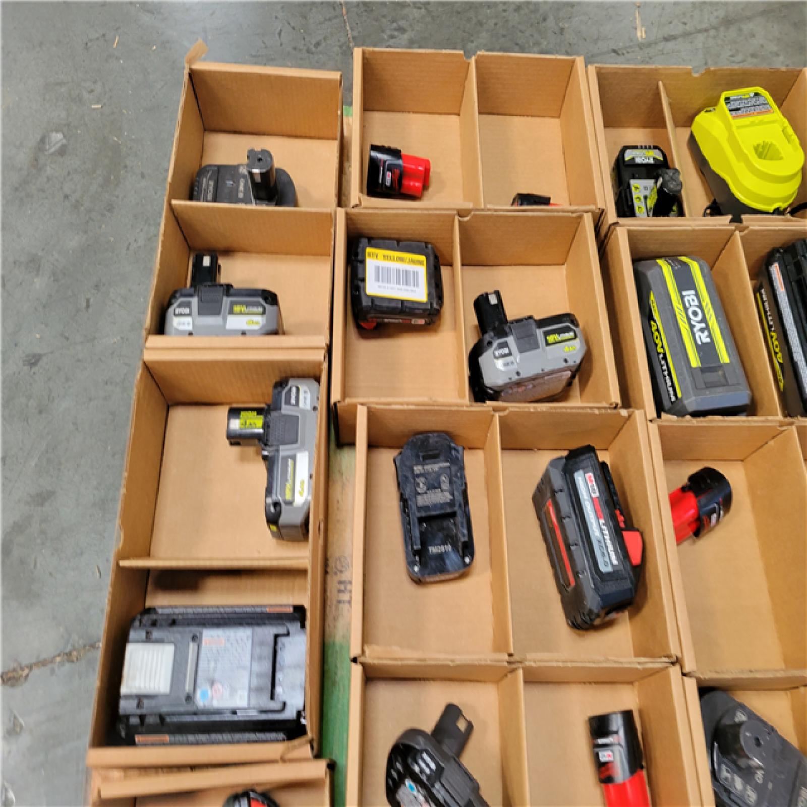 CALIFORNIA AS-IS BATTERY PALLET
