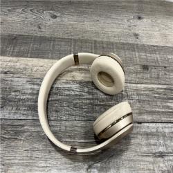 AS-IS Beats Solo3 Wireless Headphones - Satin Gold MX462LL/A