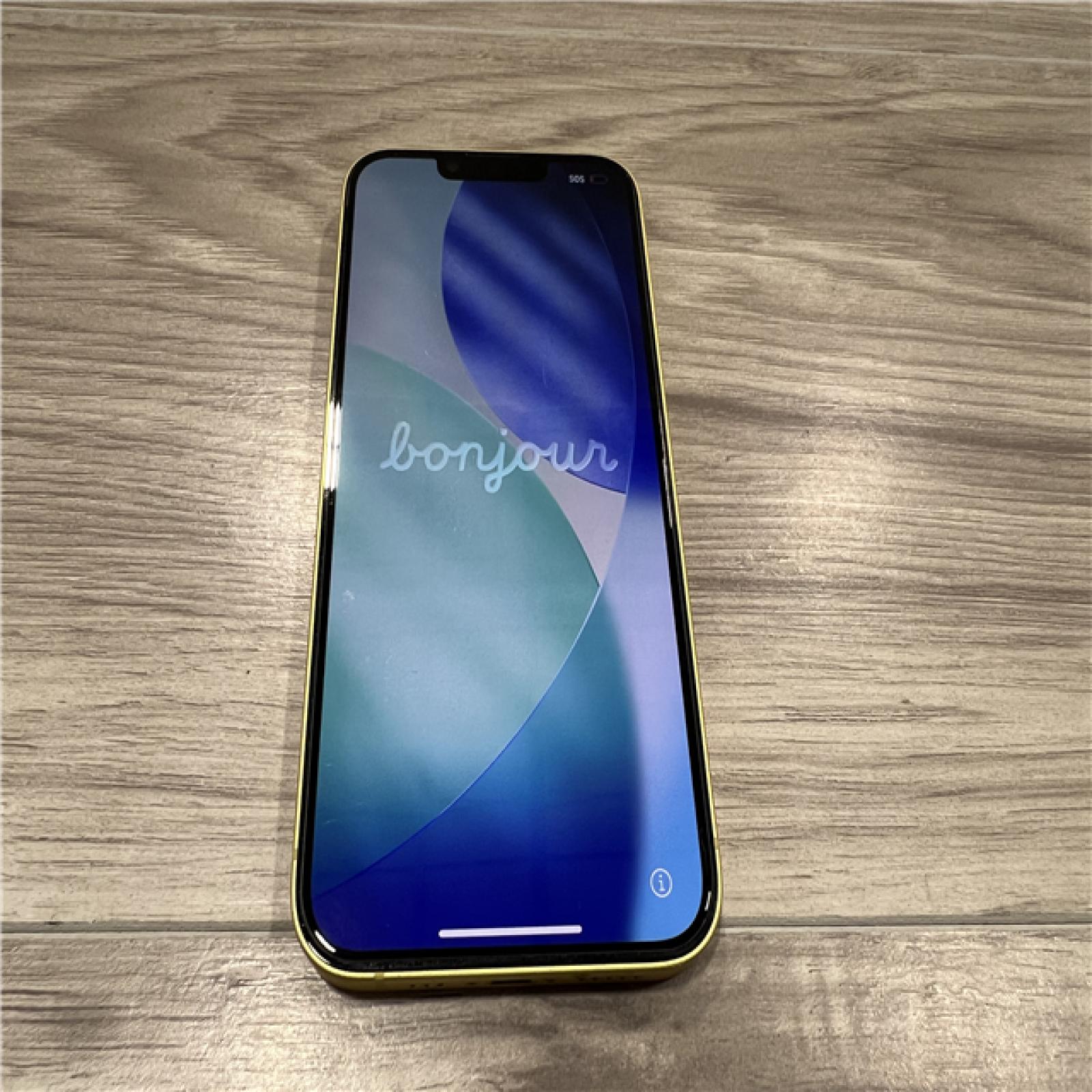 AS-IS Apple - iPhone 14 256GB - Yellow