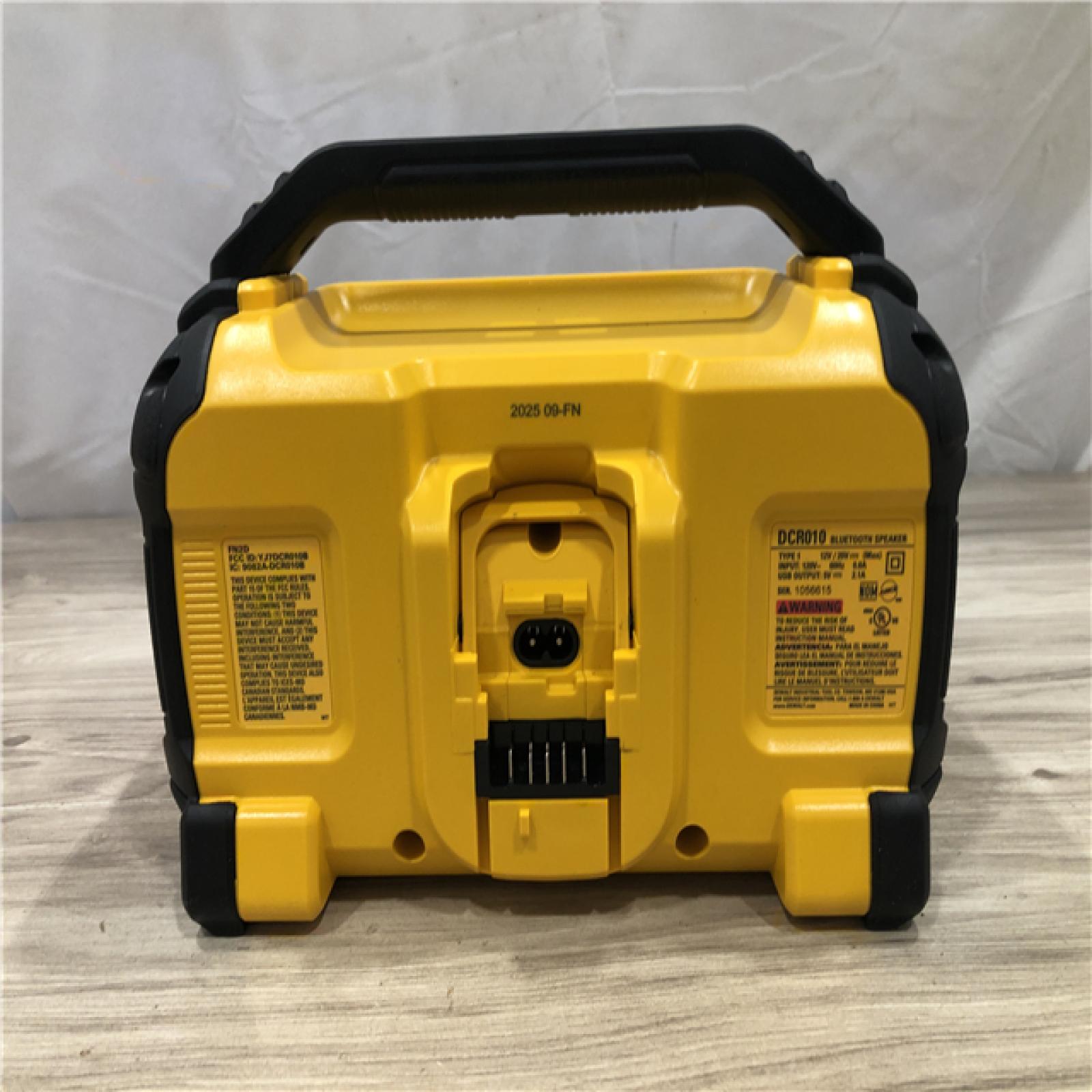 AS-IS DeWalt Bluetooth Speaker (Tool-Only)
