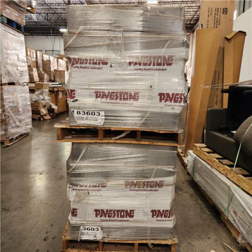 Phoenix Location Pavestone 4 in. x 12 in. x 7.5 in. Legacy Stone Deco Charcoal Pallet (90:Pcs 180:SF)